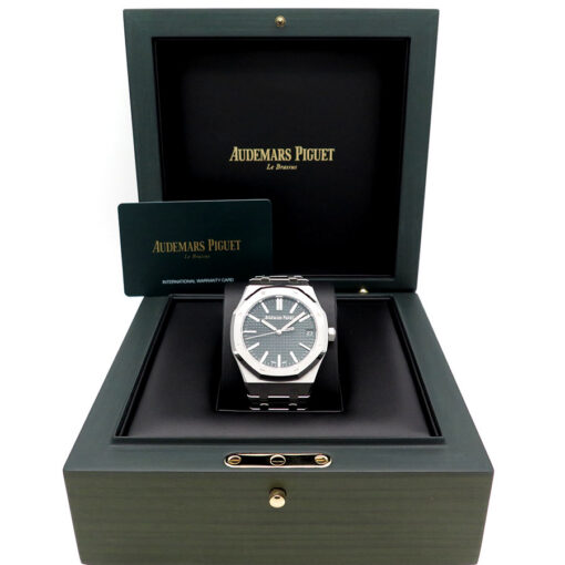 Audemars Piguet 15510ST Royal Oak with Green Dial - Image 2