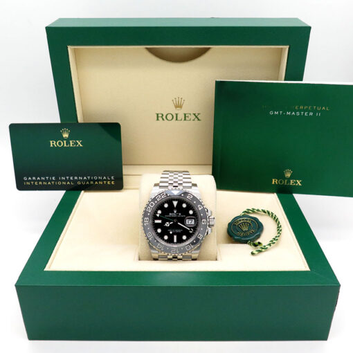 Rolex 126710GRNR GMT Master II on Jubilee - Image 2