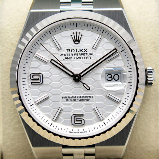 Rolex 127334 Land-Dweller 40 with White Dial - Image 3