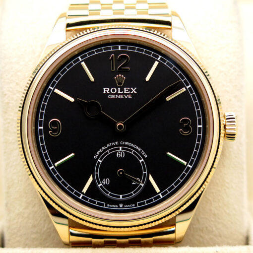 Rolex 52508 Perpetual 1908 with Black Dial 39mm on Bracelet - Image 3