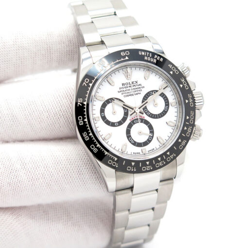 Rolex 116500LN Cosmograph Daytona with White Dial