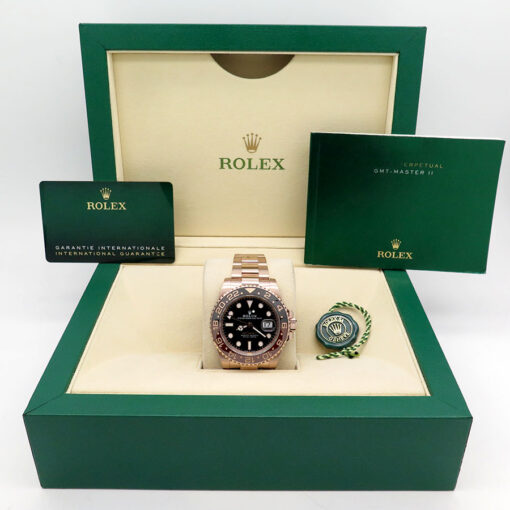 Rolex 126715CHNR GMT Master II 18K Rose Gold - Image 2