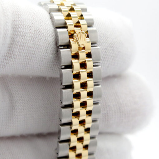 Rolex 279173 Datejust 18K/SS with Silver Diamond Dial on Jubilee - Image 7