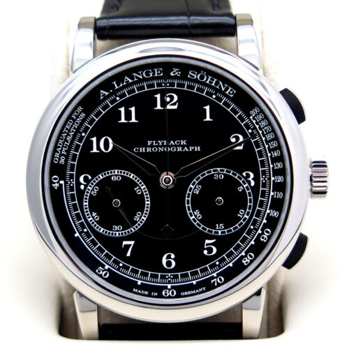 A. Lange and Sohne 414.028 1815 Chronograph 18K White Gold - Image 3
