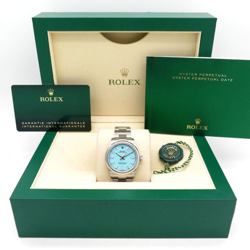 Rolex 277200 Oyster Perpetual 31 with Turquoise Dial - Image 2