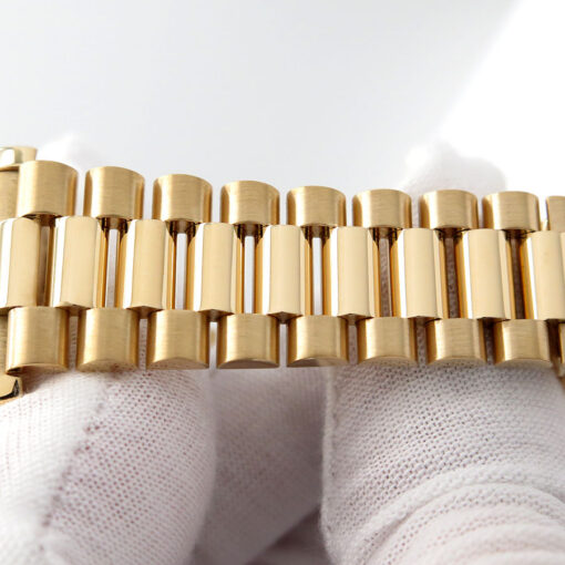 Rolex 218238 Day Date II 18K Yellow Gold with Ivory Concentric Arabic Dial - Image 8