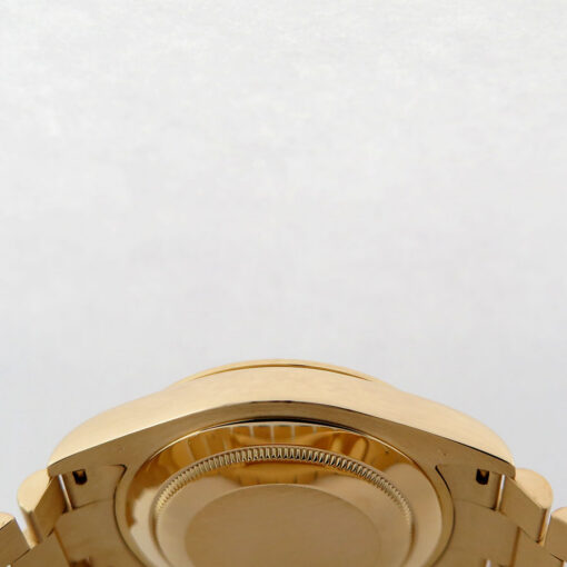 Rolex 218238 Day Date II 18K Yellow Gold with Ivory Concentric Arabic Dial - Image 5