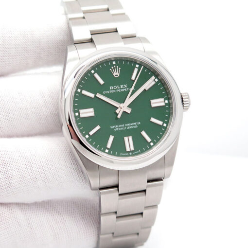 Rolex 134300 Oyster Perpetual 41 with Green Dial