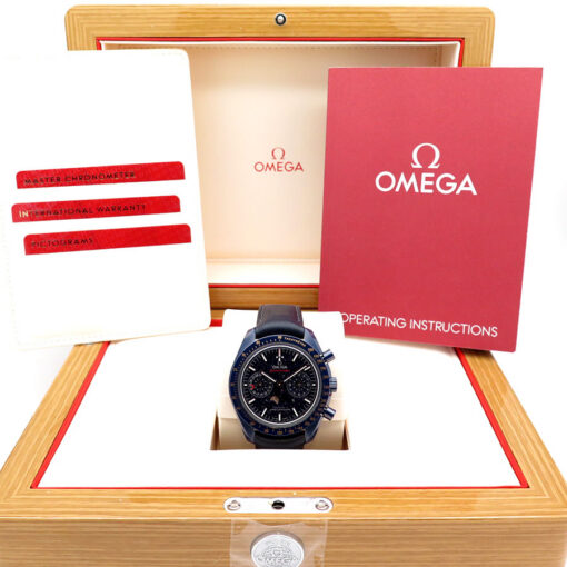 Omega Speedmaster Moonphase "Blue Side of the Moon" with Aventurine Dial - Image 2