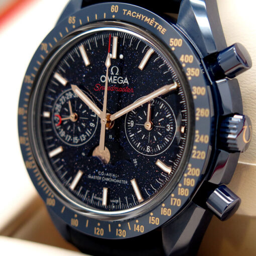 Omega Speedmaster Moonphase "Blue Side of the Moon" with Aventurine Dial - Image 4
