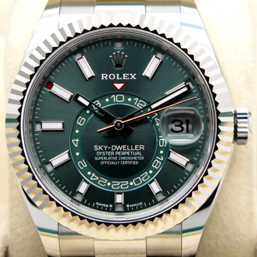 Rolex 336934 Skydweller with Mint Green Dial on Oyster - Image 3