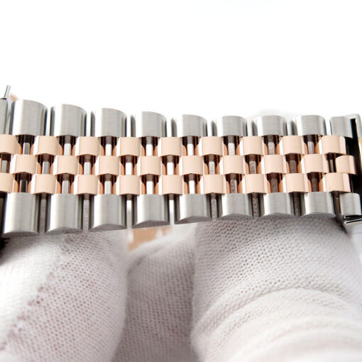 Rolex 126331 Datejust 41 18K/SS with Slate Roman Dial on Jubilee - Image 8