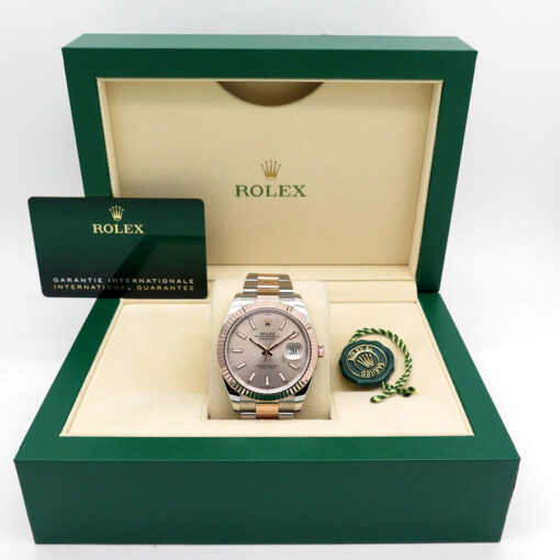 Rolex 126331 Datejust 41 18K/SS with Sundust Stick Dial on Oyster - Image 2