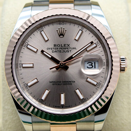 Rolex 126331 Datejust 41 18K/SS with Sundust Stick Dial on Oyster - Image 3