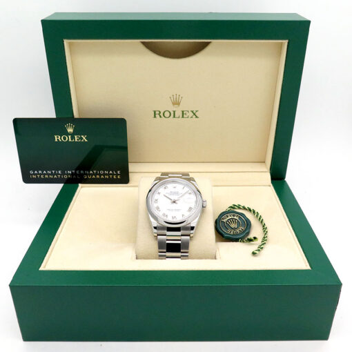 Rolex 126200 Datejust with White Roman Dial on Oyster - Image 2