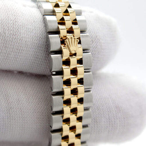 Rolex 279173 Datejust 18K/SS with Champagne Stick Dial on Jubilee - Image 7