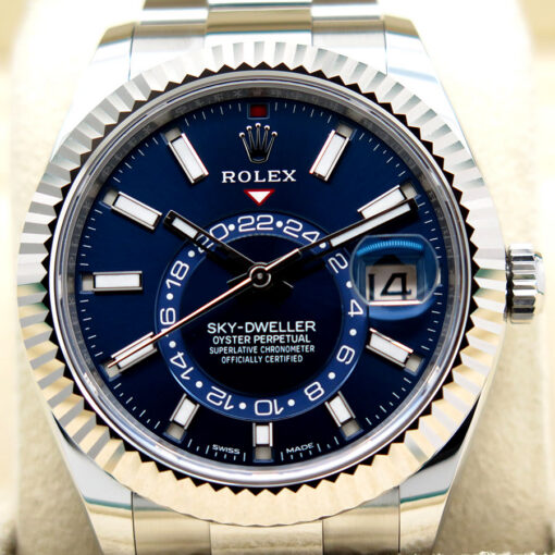 Rolex 326934 Skydweller with Blue Dial on Oyster (New Old Stock) - Image 3