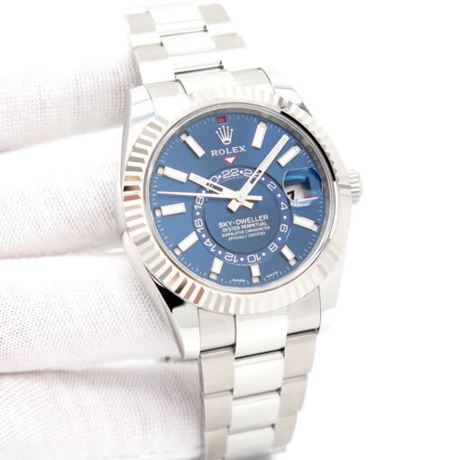 Rolex 326934 Skydweller with Blue Dial on Oyster (New Old Stock)