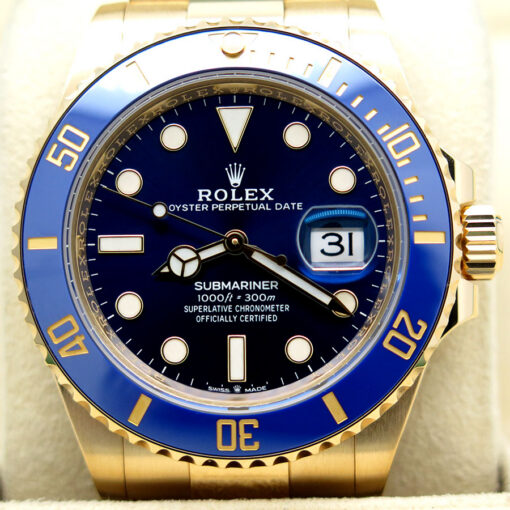 Rolex 126618LB Submariner 41 18K Yellow Gold - Image 3