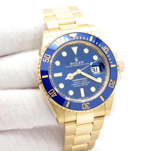 Rolex 126618LB Submariner 41 18K Yellow Gold