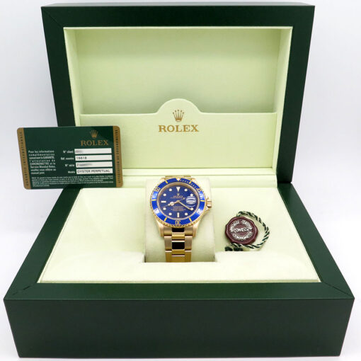Rolex 16618LB Submariner 18K Yellow Gold - Image 2