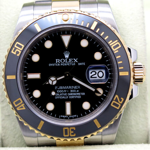 Rolex 116613LN Submariner 18K/SS - Image 3