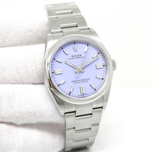 Rolex 126000 Oyster Perpetual with Lavender Dial (New Model)
