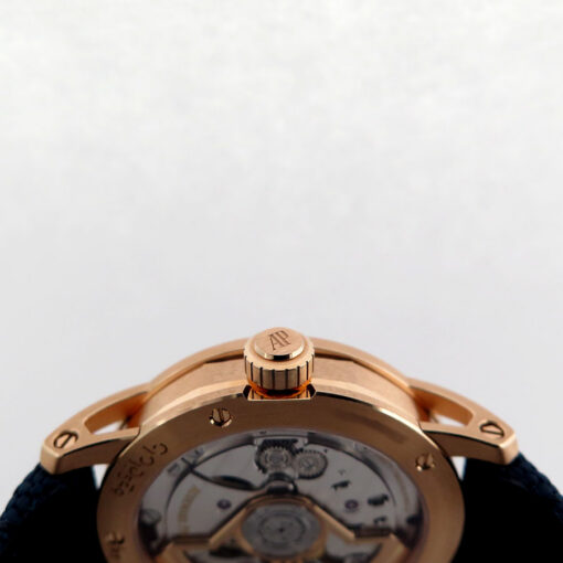 Audemars Piguet 15210OR Code 11.59 Automatic 18K Rose Gold with Blue Dial - Image 6