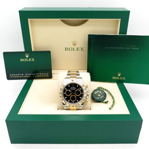 Rolex 126503 Cosmograph Daytona 18K/SS with Black Dial - Image 2