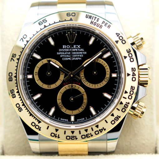 Rolex 126503 Cosmograph Daytona 18K/SS with Black Dial - Image 3