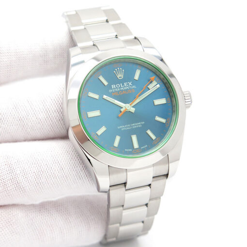 Rolex 116400GV Milgauss with Blue Dial