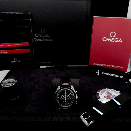 Omega Speedmaster Professional Moonwatch “Sapphire Sandwich” on Strap with 1863 Movement - Image 2