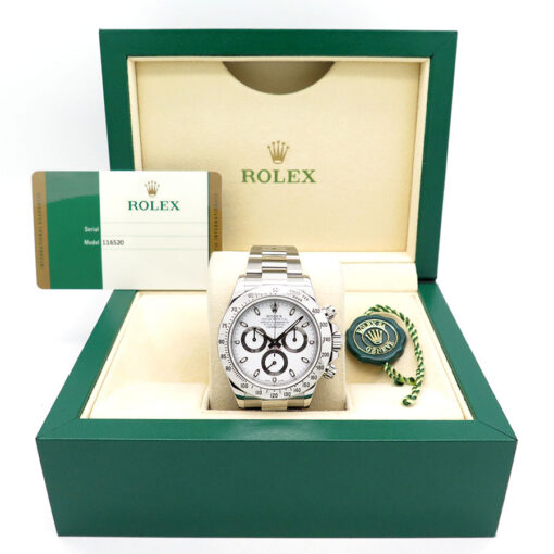 Rolex 116520 Cosmograph Daytona with White Dial - Image 2
