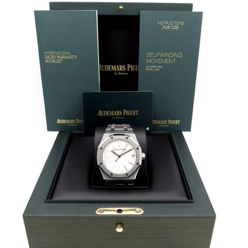 Alternative view of Audemars Piguet 15510ST Royal Oak 50th Anniversary Edition with Silver Dial