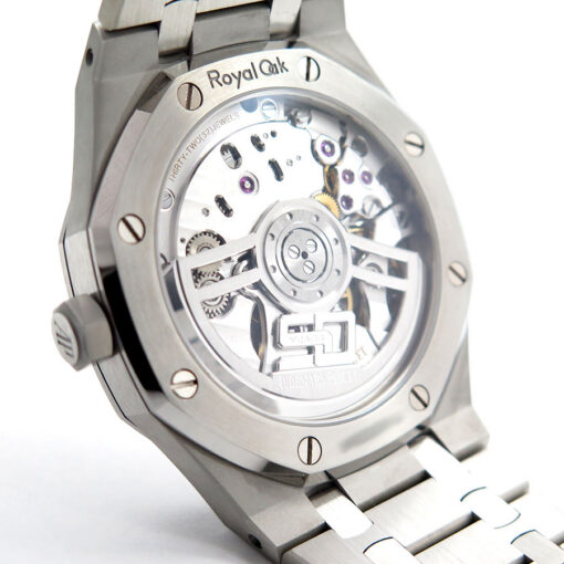 Audemars Piguet 15510ST Royal Oak 50th Anniversary Edition with Silver Dial - Image 4