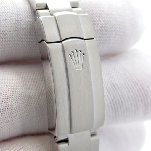 Rolex CPO 177200 Oyster Perpetual with Grape Roman Dial on Oyster - Image 7