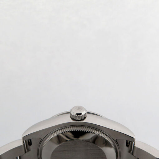Rolex CPO 177200 Oyster Perpetual with Grape Roman Dial on Oyster - Image 4