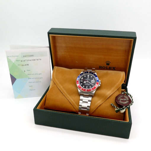 Rolex 16710 GMT Master II with Red & Blue Bezel - Image 2