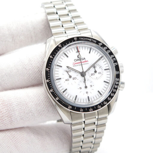 Omega Speedmaster Professional Moonwatch “Sapphire Sandwich” with White Dial