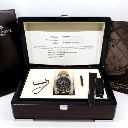 Patek Philippe 5326G Complications Calatrava 18K White Gold - Image 2