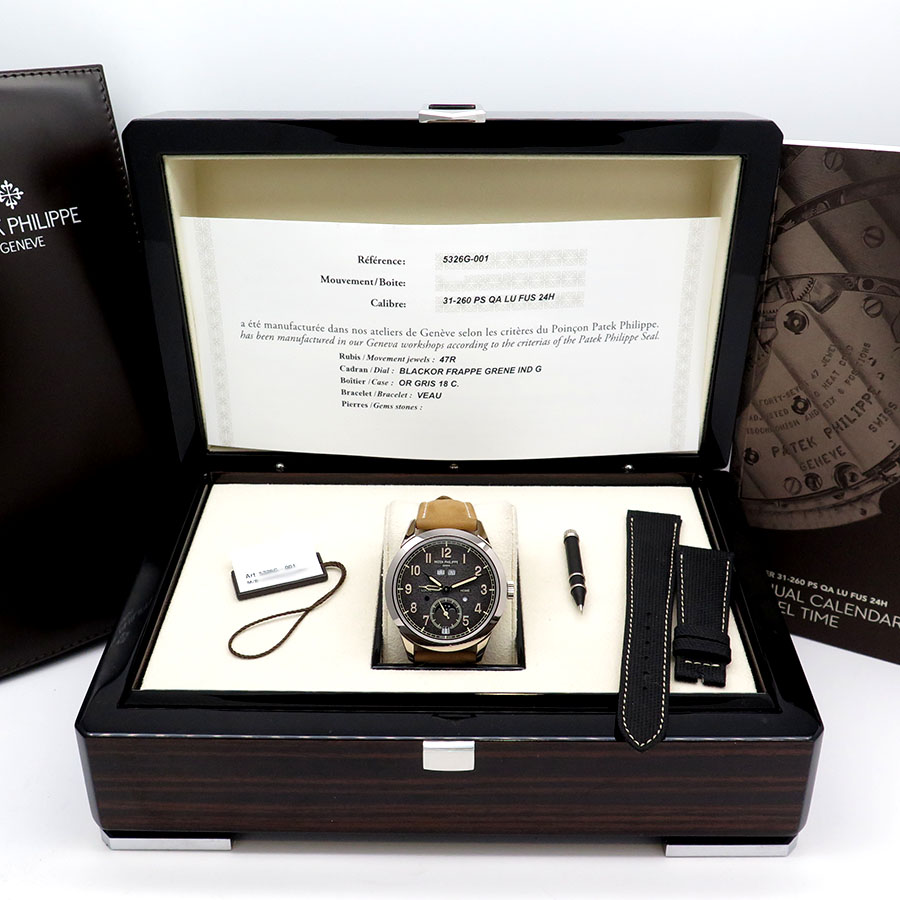 Patek Philippe 5326G Complications Calatrava 18K White Gold - Image 2