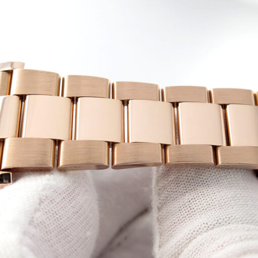 Rolex 336935 Skydweller 18K Rose Gold with Chocolate Dial on Oyster - Image 8