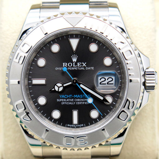 Rolex 116622 Yachtmaster with Dark Rhodium Dial - Image 3