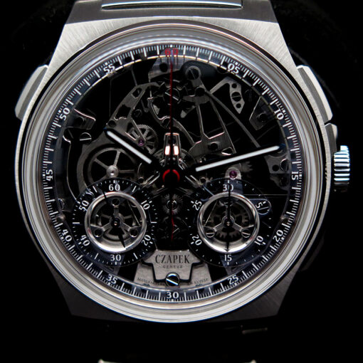 Czapek & Cie 1613-RT Antarctique Rattrapante Chronograph Skeleton Limited Edition - Image 4