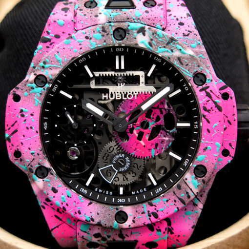 Hublot 424.XCU.1120.RX.STR25 Big Bang Meca-10 Street Art Vice Limited Edition - Image 4