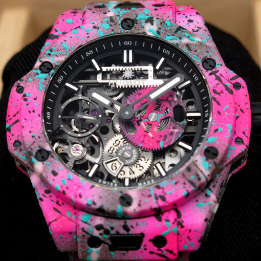 Hublot 424.XCU.1120.RX.STR25 Big Bang Meca-10 Street Art Vice Limited Edition - Image 3