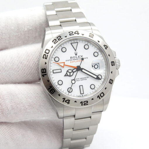Rolex 226570 Explorer II with White Dial