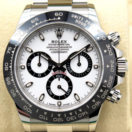 Rolex 116500LN Cosmograph Daytona with White Dial - Image 3