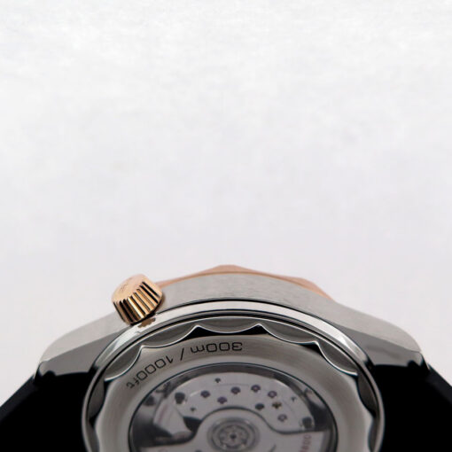 Omega Seamaster Diver 300m 18K/SS with Black Dial on Strap - Image 7