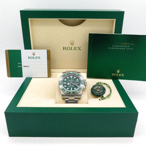 Alternative view of Rolex 116610LV Submariner (New Old Stock)
